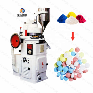 Máquina automática para hacer tabletas de moringa de zp-17, prensa de píldoras, máquina de prensa de tabletas de leche de laboratorio farmacéutico de China, punzones rotativos
