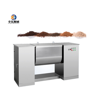 Mezclador de cinta mezcladora de polvo húmedo en forma de canal Industrial de 150L, ​​mezcladora de cinta de acero inoxidable para alimentos químicos, máquina mezcladora XL-C150