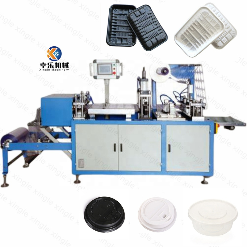 XL-450 Desechable PVC Fruta fresca Bandeja de embalaje transparente Fabricación Máquina formadora Cepillo de dientes Máquina de envasado termoformado