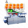 DPP 140 Píldora automática completa Leche Calcio Tabletas Candy Gum Blister Empaquetadora Jam Blister Empaquetadora para cápsulas