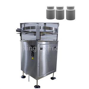 Maquinaria farmacéutica Recolectora de botellas Máquina de descifrado Botella de PET de alta velocidad Vidrio rotativo Plástico Máquina automática de descifrado de botellas redondas