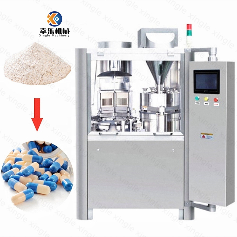 Llenadora de cápsulas duras Fabricación de cápsulas vegetales Llenado de pequeñas cápsulas completamente automáticas Máquina de llenado