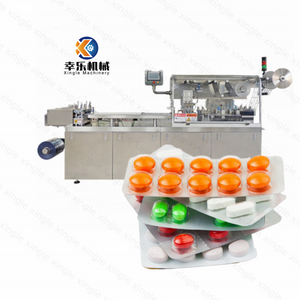 DPP350 alu alu alu-pvc máquina de envasado de alimentos blister automático pequeño caramelo pastilla tableta blister máquina de embalaje precio para cápsula