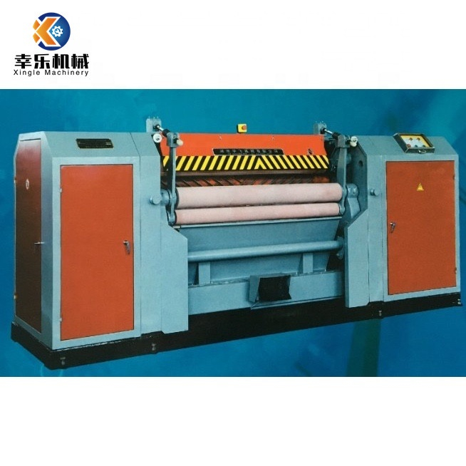 Máquina de depilación de rodillos hidráulicos de cuero de oveja de producción de curtiduría industrial de venta caliente GTM2-150
