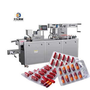 Máquina automática de envasado de blíster de jeringa Alu Alu, máquina de envasado de blíster eléctrica farmacéutica para tabletas de cápsulas DPP-150