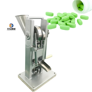 Manual de laboratorio de escritorio hecho en casa Candy Small Single Punch Pres Tablet Press Machine Pill Maker Tablet Press Tdp-0