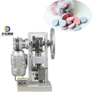 THDP-5 Farmacéutico Nuevo diseño Uso de laboratorio pequeño Fabricante de pastillas de caramelos farmacéuticos Máquina de prensado de tabletas Prensa de pastillas Punzonado único