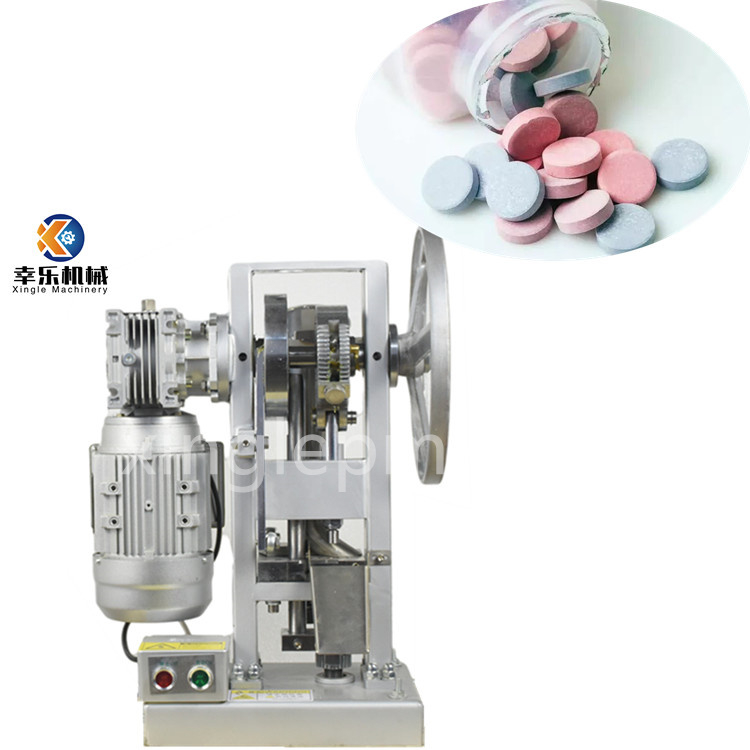 THDP-5 Farmacéutico Nuevo diseño Uso de laboratorio pequeño Fabricante de pastillas de caramelos farmacéuticos Máquina de prensado de tabletas Prensa de pastillas Punzonado único