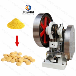 TDP-6 de alta calidad 6T fabricante de pastillas pequeñas tabletas de calcio que hacen pastillas de leche pres máquina de prensa de tabletas TDP punzón único para la venta