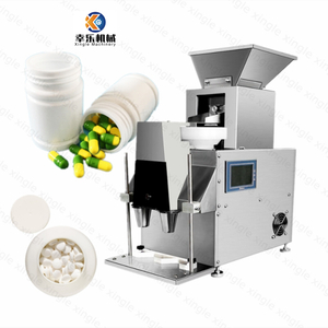 Contador de pastillas de medicina de conteo pequeño eléctrico de escritorio, máquina contadora automática de tabletas, máquina contadora de cápsulas para llenado de botellas