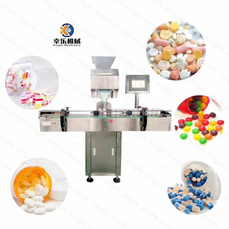 Contador automático de la tableta de la máquina de conteo y llenado de la cápsula de la tableta de la píldora de la medicina farmacéutica de la venta caliente