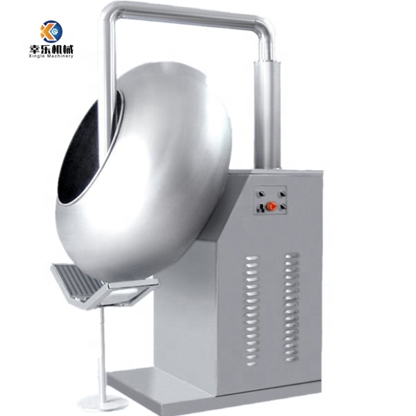 Máquina de recubrimiento de película de azúcar BY600 BY, máquina de recubrimiento para hacer dulces de chocolate