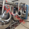 Línea de producción automática comercial eléctrica personalizada Máquina recubridora de chocolate con tambor Máquina recubridora de chocolate Máquina recubridora de película