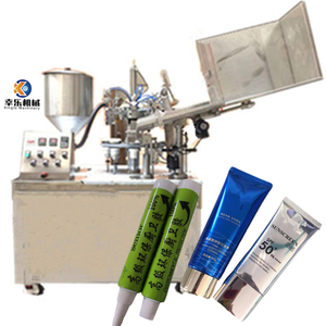 Máquina de sellado de tubos blandos de llenado de plástico de aluminio cosmético de pomada de crema BB de loción química diaria de alta velocidad