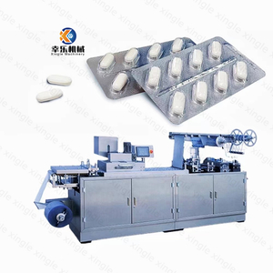DPP 140 Píldora automática completa Leche Calcio Tabletas Candy Gum Blister Empaquetadora Jam Blister Empaquetadora para cápsulas