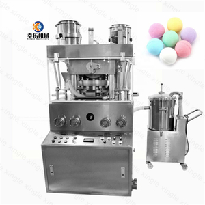 ZP420-15C bola para baño de pies, fabricante de pastillas, bola de sal, bola de burbujas, bola de naftalina, máquina formadora de polvo esférico, máquina rotativa de prensa de tabletas