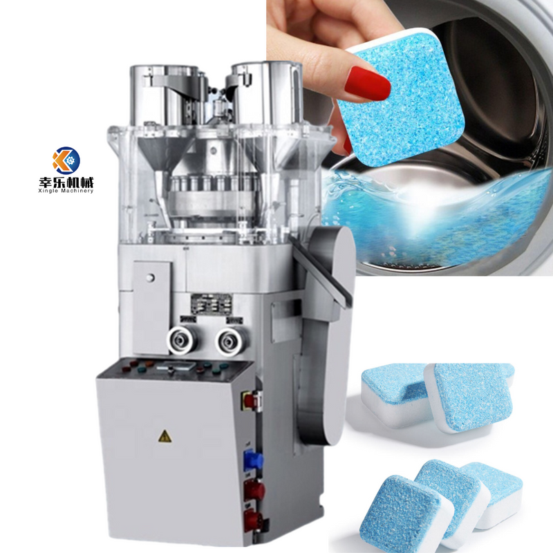 Máquina rotatoria de prensa de píldoras químicas, tabletas grandes efervescentes de vitamina c, máquina de prensado, ZPW-21B automático rotativo