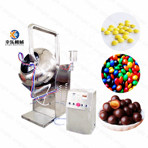 BYC-400 pequeña máquina automática para recubrir pastillas de azúcar, máquina para recubrir semillas de cacahuete, chocolate, azúcar, pulverizador, máquina para caramelos gomosos