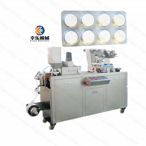 Dpp-80 cápsula de tableta de leche médica, pequeña máquina automática de envasado en blíster, productos para el cuidado de la salud, máquina empacadora de blíster