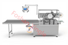 Máquina automática de sellado y envasado de bastoncillos de algodón Nasal de alcohol médico horizontal con envoltura lateral de 4 lados Máquina de envasado de flujo para máscara