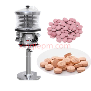 Máquina de eliminación de polvo de desempolvador de tabletas de alta velocidad para limpieza de pastillas de tabletas químicas farmacéuticas