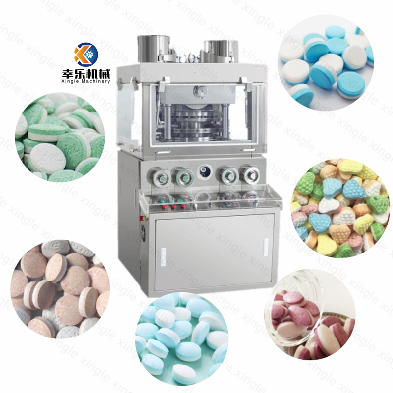 ZP-41D Medicina farmacéutica Vitamina Rotativa Máquina para hacer tabletas Prensa de píldoras Máquina automática de prensa de tabletas Multi Punch