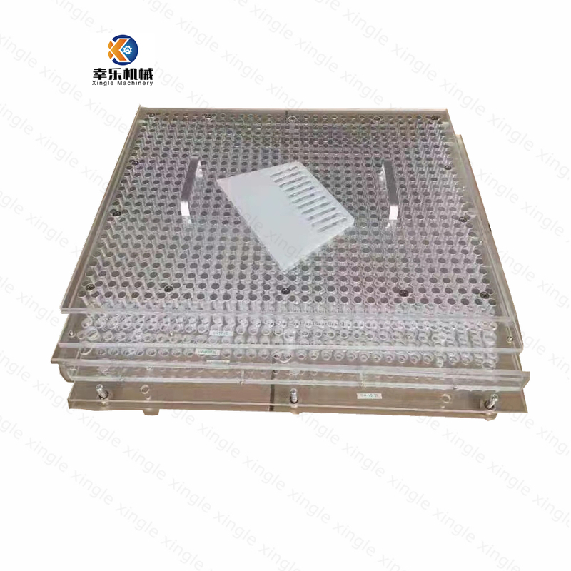 00 # 0 # 1 # 2 # 800 agujeros Placa de cápsula manual Relleno de cápsula transparente Placa de llenado de cápsula operada a mano para el hogar