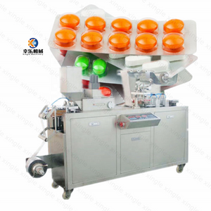 DPP-80 automático de placa plana automática pequeña pastilla blíster formando cápsula de caramelo tableta blíster máquina de embalaje para batería