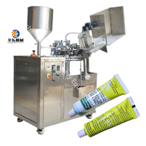 Ungüento químico Crema de manos Crema de ojos Empaque Monodosis Tira Bolsa Máquina automática de llenado y sellado de tubos de aluminio