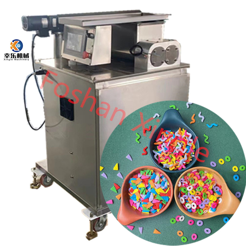 Extrusora automática de fideos de arcoíris comestibles de alta calidad, chocolate, azúcar, perla, onfetti, cortadora de dulces, máquina para hacer chispas de pastel, a la venta