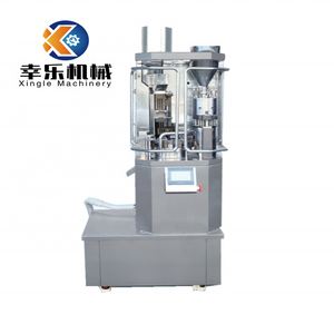 GMP CE NJP-400 Gránulo de polvo Pellet Píldora vacía Pequeña Mini Máquina automática de llenado de cápsulas Precio