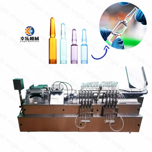 8 agujas 1-2ml 5-10ml 5-20ml fabricante automático de ampollas llenador de líquido sellador de ampollas máquina de llenado y sellado de ampollas cerradas