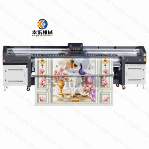 Máquina de impresión por sublimación textil de gran formato de alta velocidad, impresora de inyección de tinta de 3,2 m, carteles flexibles para exteriores, impresora de lona