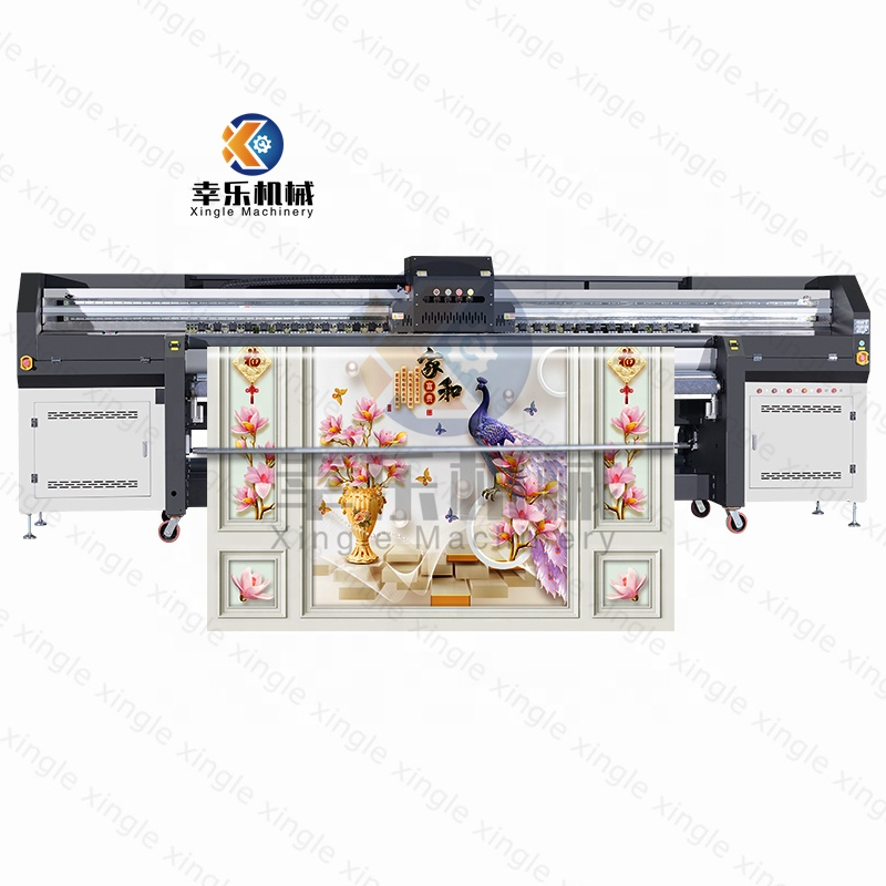 Máquina de impresión por sublimación textil de gran formato de alta velocidad, impresora de inyección de tinta de 3,2 m, carteles flexibles para exteriores, impresora de lona