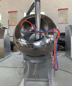 BYC-1000 Recubrimiento de película de azúcar de tableta farmacéutica de alta eficiencia automática Máquina de recubrimiento de acero inoxidable