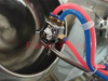 Máquina de recubrimiento de tambor de chocolate de caramelo de cacahuete de acero inoxidable automática profesional sistema de pulverización de máquina de recubrimiento de película de píldora de tableta
