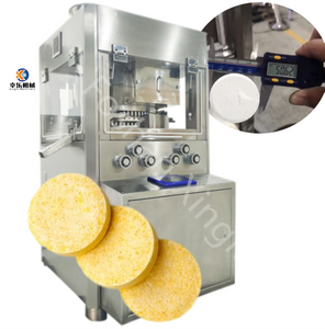 Máquina de prensado de tabletas grandes rotativas farmacéuticas de alta velocidad Máquina de prensado de píldoras industrial automática Máquina de compresión