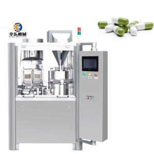 Relleno de cápsulas de gel duro médico totalmente automático farmacéutico, máquina de llenado de gránulos y sellado, polvo para cápsulas njp-400c