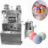 Prensa de pastillas a gran escala, bombas para baño de pies, bolas de jabón, máquina para hacer polvo, máquina de prensado de tabletas rotativas de bolas de sal, ZP420-15C