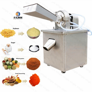 Trituradora de azúcar y sal de soja XL190 de acero inoxidable 304, molinillo automático de pimienta, curry, chile rojo en polvo, máquina de molienda, martillo
