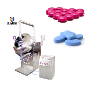BYC-400 laboratorio farmacéutico automático quanta bgb tableta píldora película maquinaria recubrimiento térmico máquina de pulverización para tableta caramelo