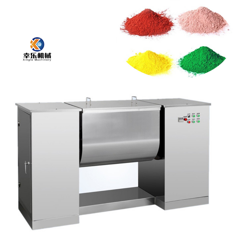 Licuadora de mezcla de polvo seco de medicina química de cinta horizontal automática, máquina mezcladora de polvo de alimentos de leche XL-C1000 mezcladora de polvo