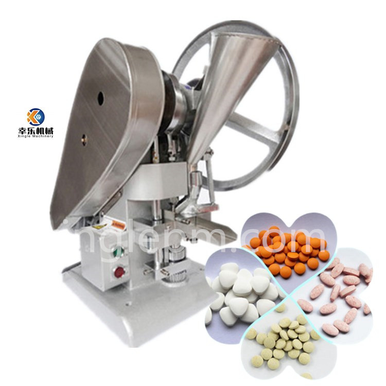 Tdp 1.5 Farmacéutica Automática Gmp Pequeña tableta de coco Pastillas de caramelo Fabricación de tabletas Prensa de tabletas de un solo golpe
