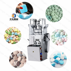 ZPW21A/21B farmacéutica rotatoria vitamina efervescente sal lavavajillas detergente píldora caramelo tableta prensa máquina