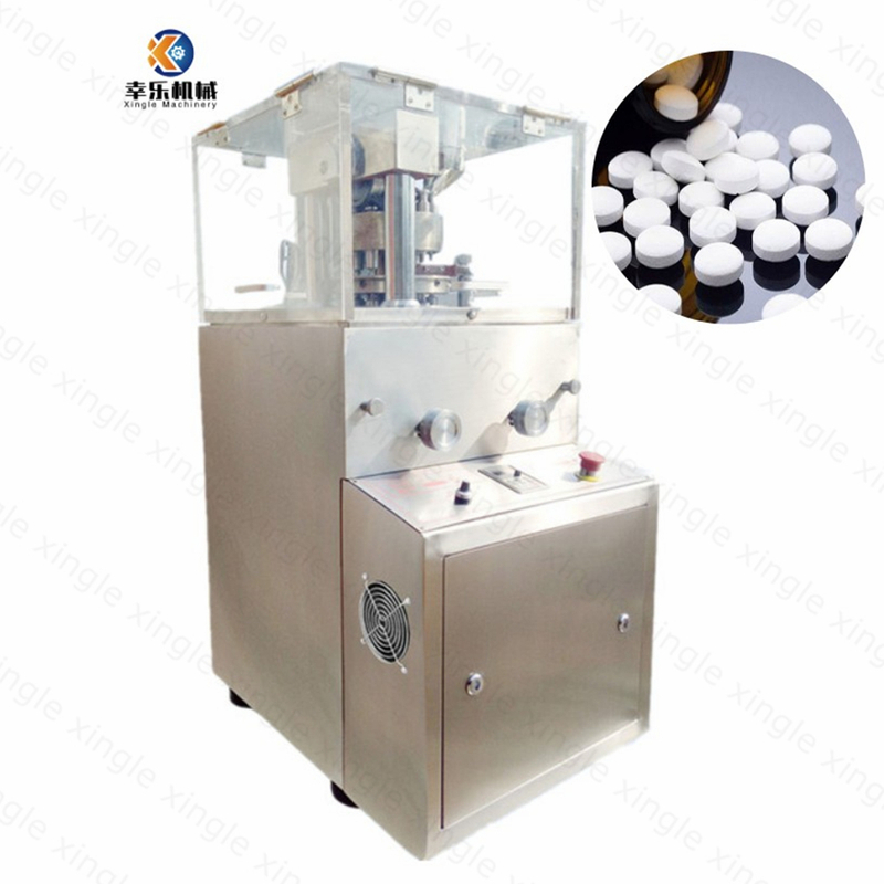 Tableta rotativa de compresión de píldoras de hierbas ZP-9 completamente automática de alto rendimiento y máquina de prensado de dulces zp-9b