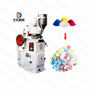 Máquina de fabricación de tabletas de caramelos pharma zp-19, pequeña máquina automática de prensado de pastillas químicas, máquina rotativa de prensado de tabletas zp17 y zp19