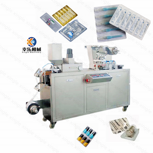 Píldoras farmacéuticas de plástico y aluminio, tabletas, cápsulas, placa, máquina de envasado en blíster, máquina automática de envasado en blíster Dpp 80