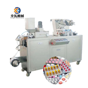 DPP-80 Precio barato Tabletas farmacéuticas Maquinaria de envasado en blíster Máquina automática de envasado en blíster de pastillas de plástico de aluminio