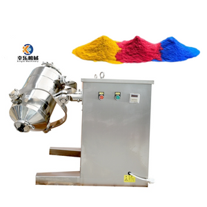 Mezclador de polvo de comida de café 3D pequeño, equipo mezclador de polvo, mezclador de polvo de Metal químico Industrial, máquina mezcladora SWH-10L