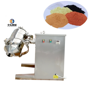 Máquina mezcladora de polvo Industrial, máquina mezcladora de polvo 3D, máquina mezcladora tridimensional giratoria cónica de polvo seco, SWH-100L